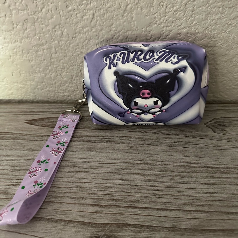 Kuromi Purple Kids Accessory Bag